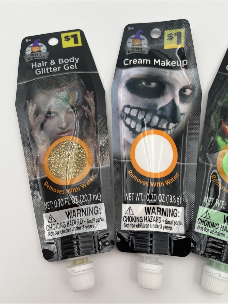 Halloween Makeup Kit 4 Pack