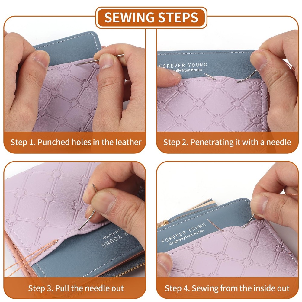 Upholstery Thread Nylon Heavy Duty Sewing Kit Needle and Thread