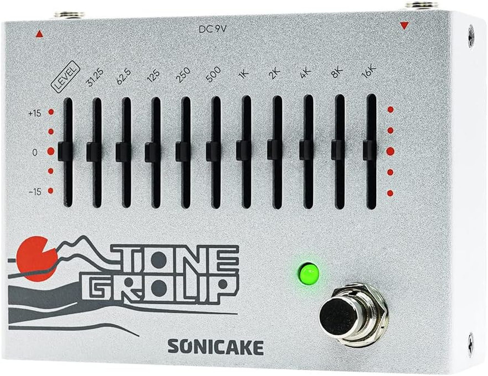 EQ Equalizer Guitar Effects Pedal Tone Group 10-Band