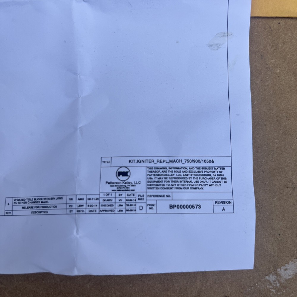 Mach Boiler Igniter BP00000573