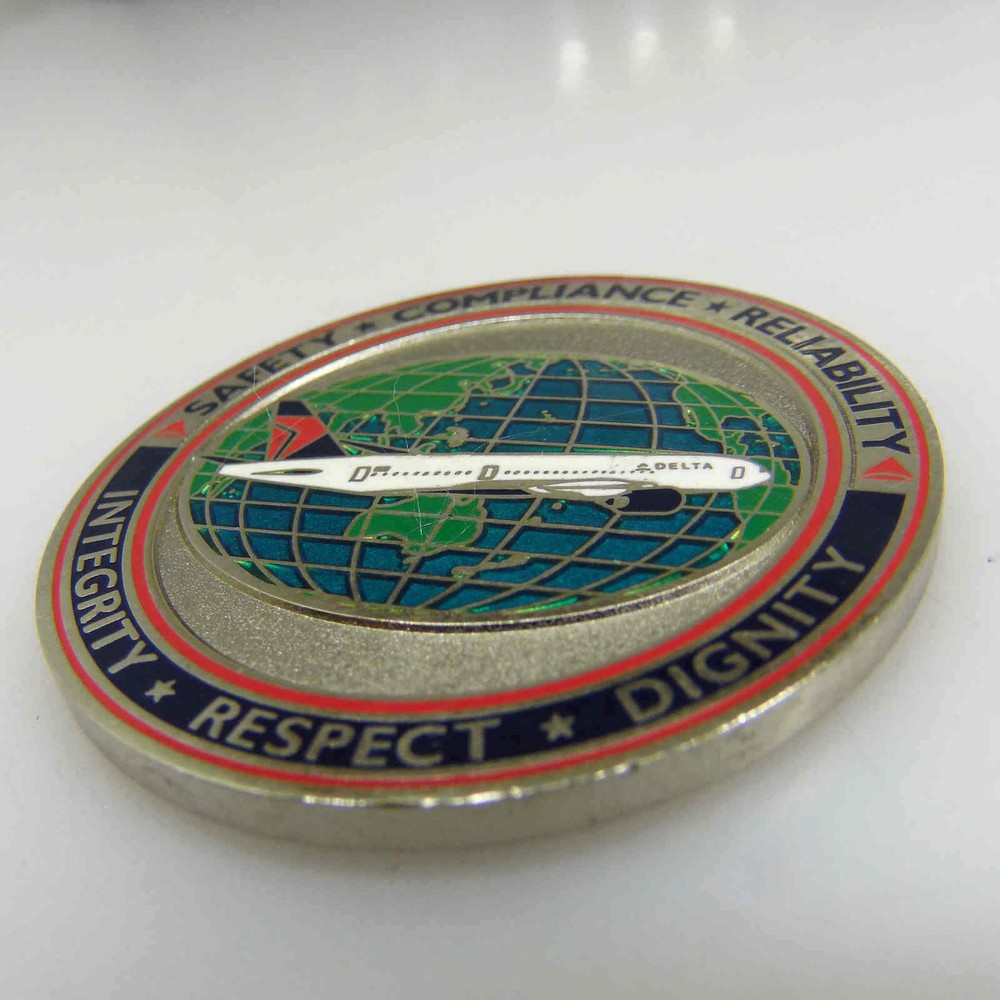 ENGINE COMPONENT MAINTENANCE CHALLENGE COIN