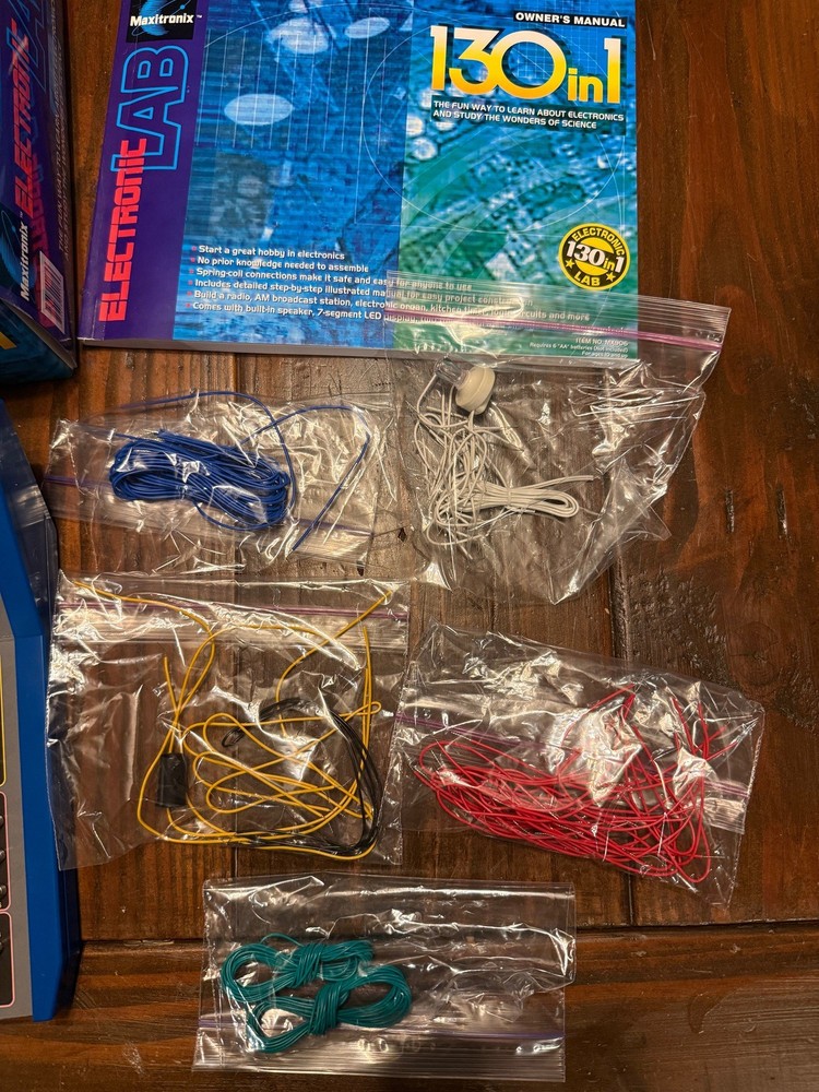 Maxitronix ELECTRONIC LAB 130 in 1 Complete MX-906