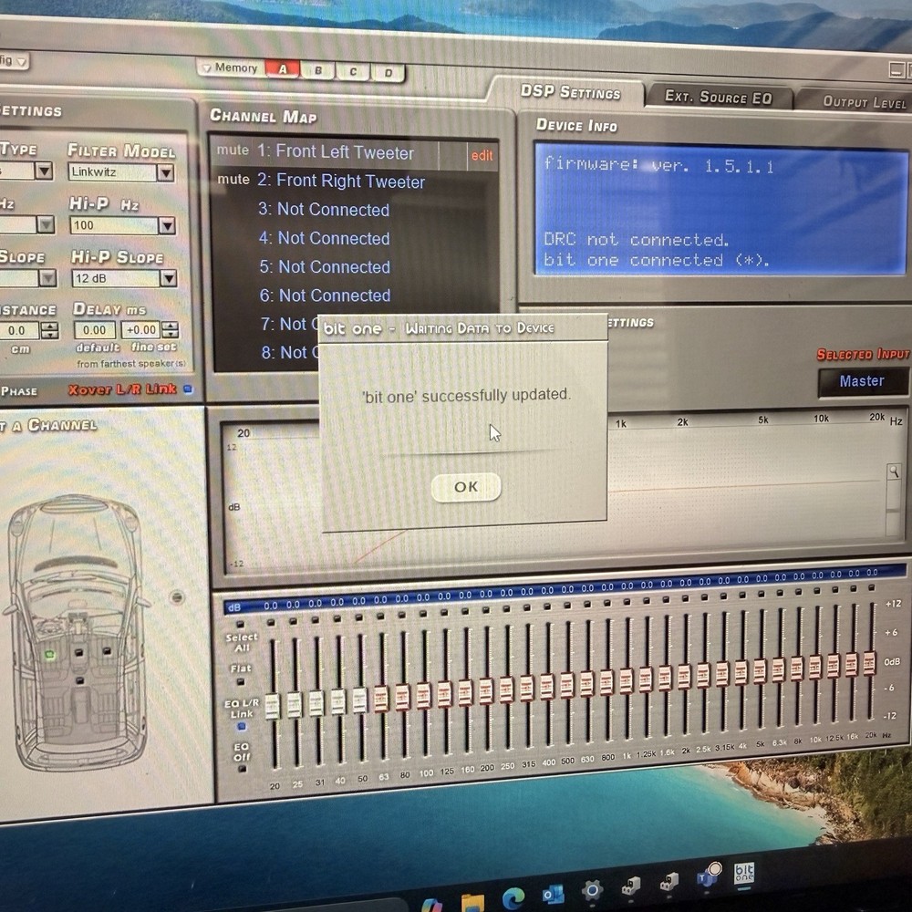 Audison Bit One Signal Processor (DSP) - Complete & Tested