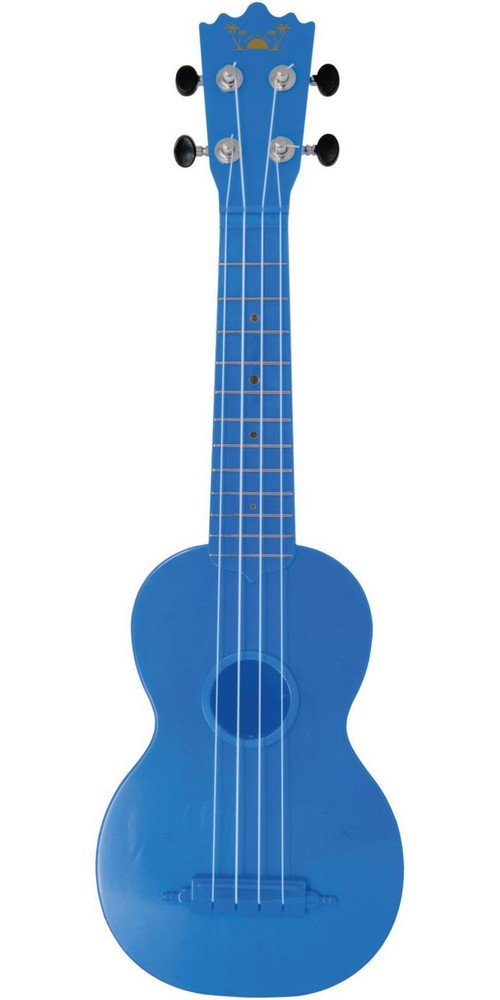 Grover-Trophy FN52 Plastic Soprano Ukelele Blue