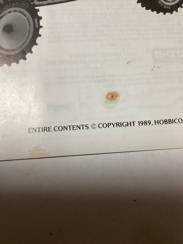 VINTAGE KYOSHO MAXXUM MANUAL