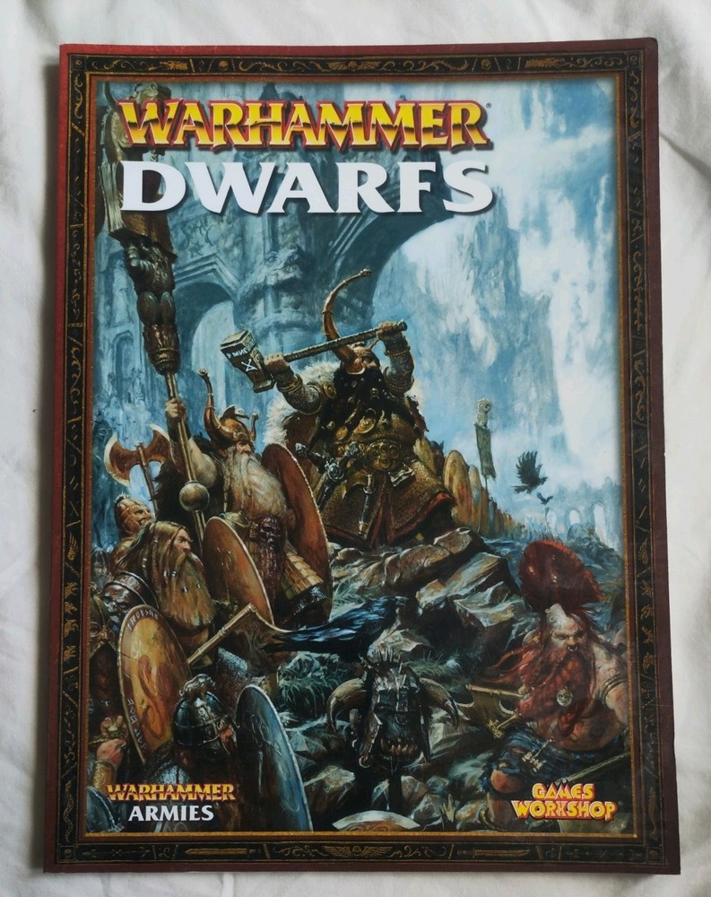 Warhammer Classic Dwarfs Dwarves Dwarfen Army Book Codex 2005 Excellent SC OOP