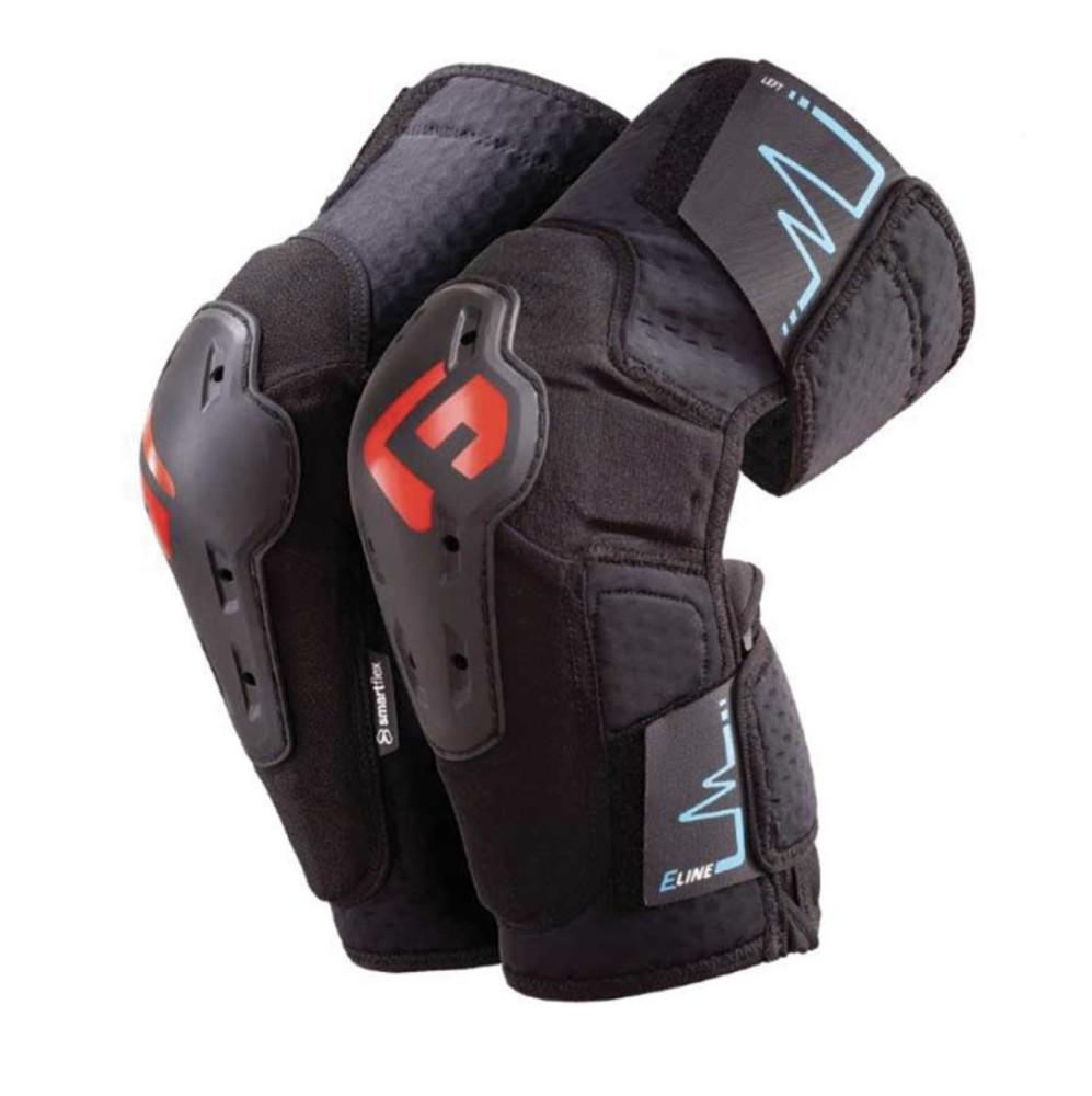 G-Form, E-Line Knee, Knee Guards, Black/Black, Small, Pair