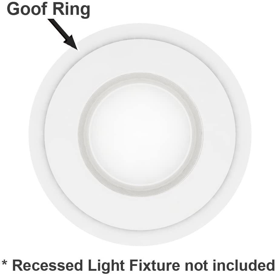 Plastic Ceiling Trim Ring "Goof Ring"