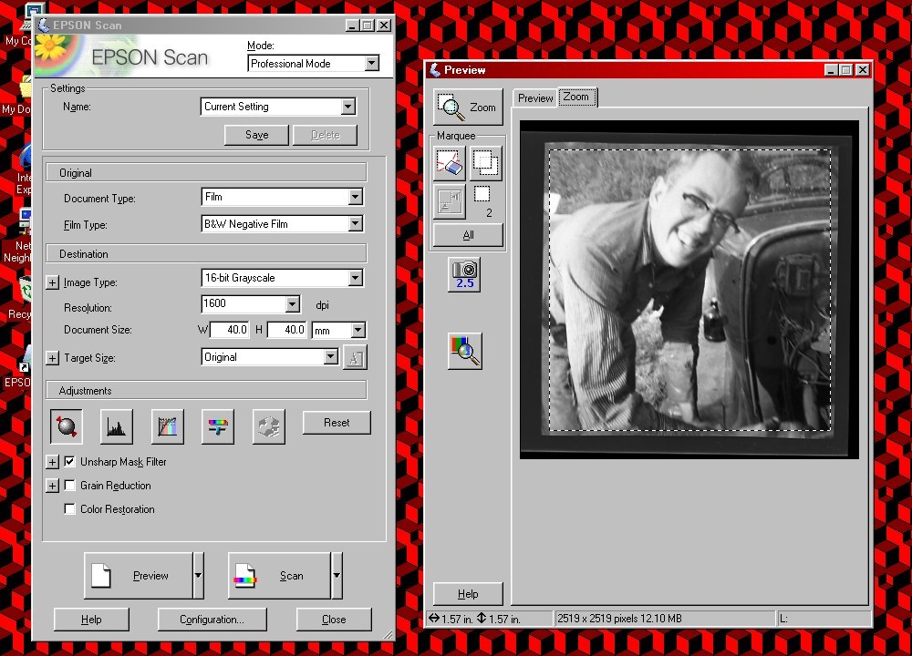 Epson Expression 1680 Flatbed Scanner & EU-35 Transparency Unit Tech Tested