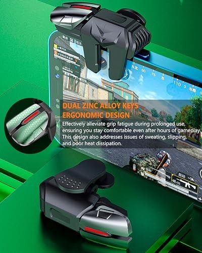 Mobile Phone Controller for Android & iPhone, 6 Trigger Game Controller