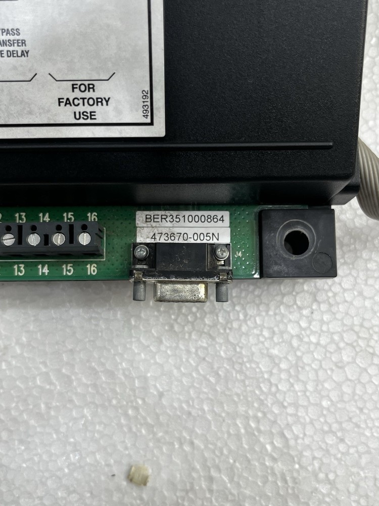 ASCO Series 300 Automatic Transfer Switch