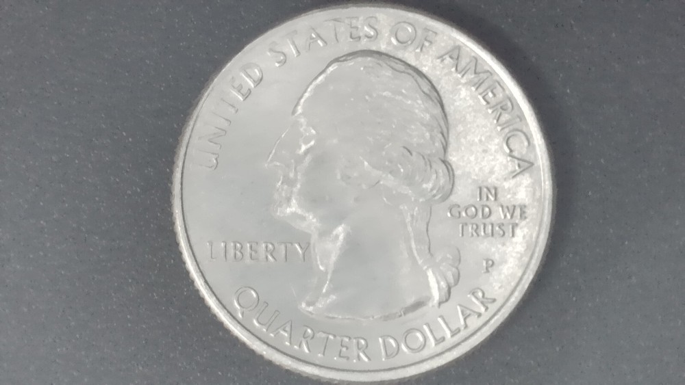 2017 P George Rogers Clark Quarter Die Chips on Sword and Hat Errors