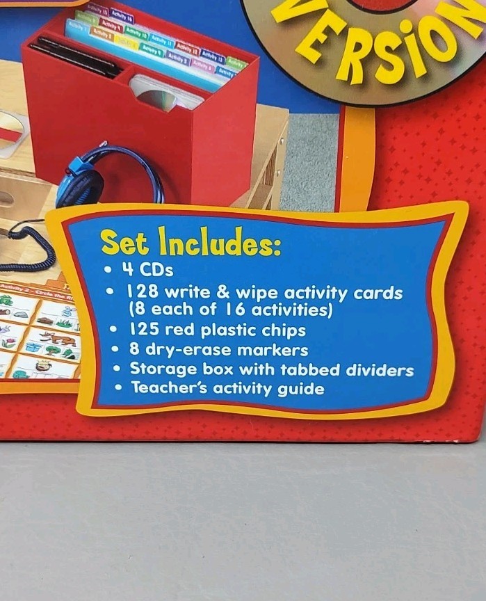 Lakeshore Listen & Learn Phonemic Awareness Activity Program CD Version JJ327