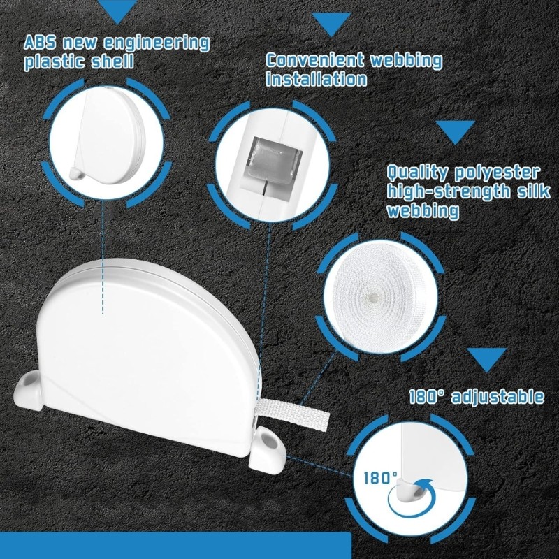 Window Shutter Strap Winder Belt Guide Professional Take up Box Easy to Use