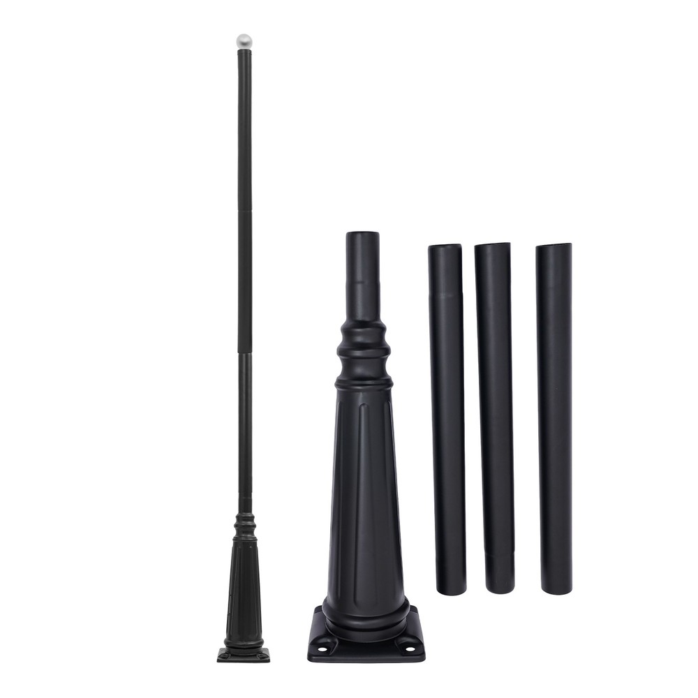 Light Post Split-Type Light Post Outdoor Light Post Top Globe Iron