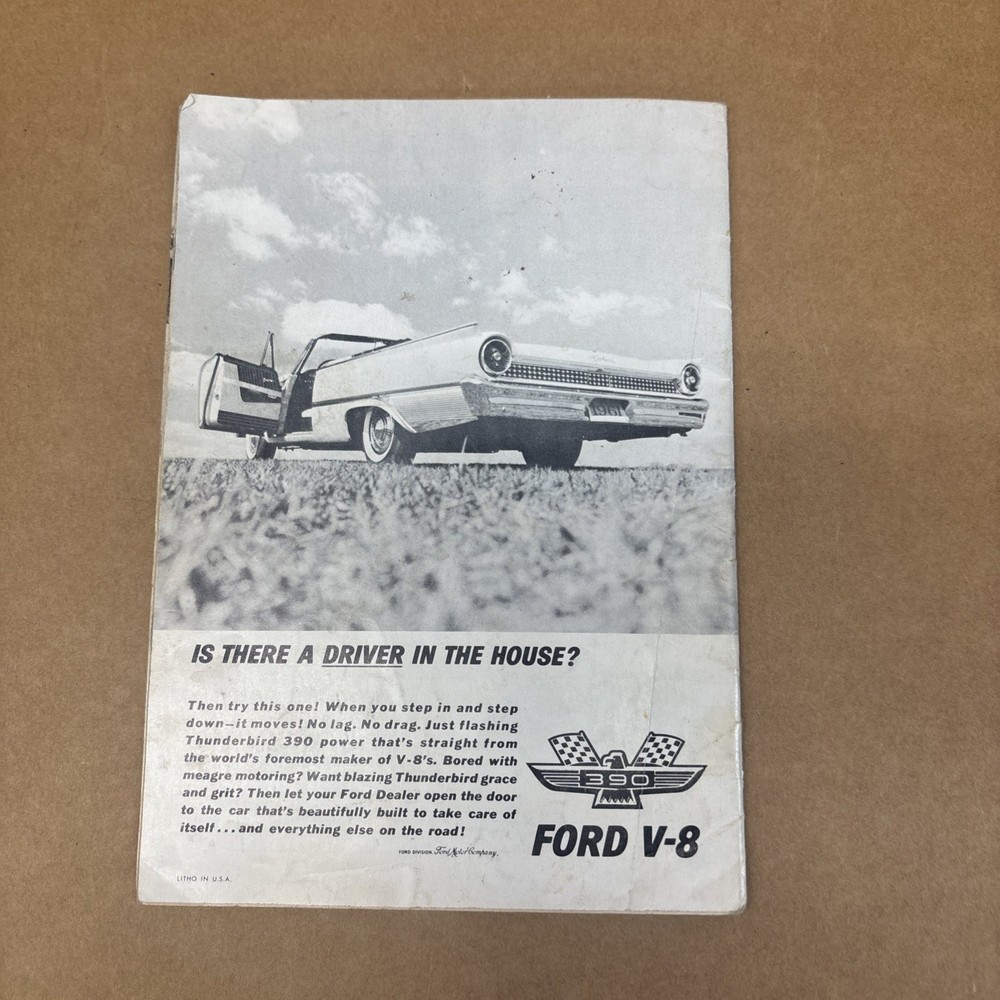 1961 MLB Guide - Ford Motor Company