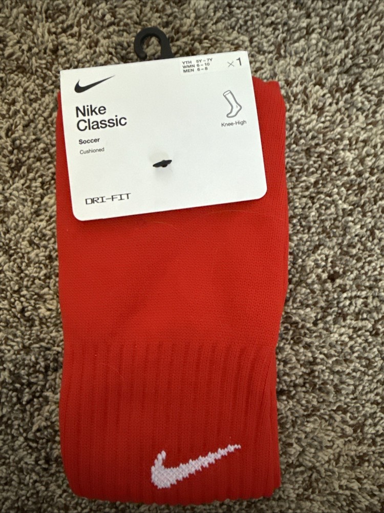 Nike Soccer Socks Size Medium-1 Pair