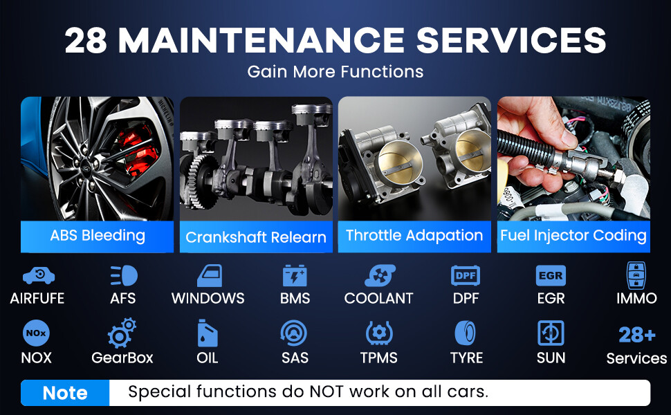 MUCAR VO7S Bidirectional Full Diagnostic Scanner Key Code Tool CANFD FCA Auth BT