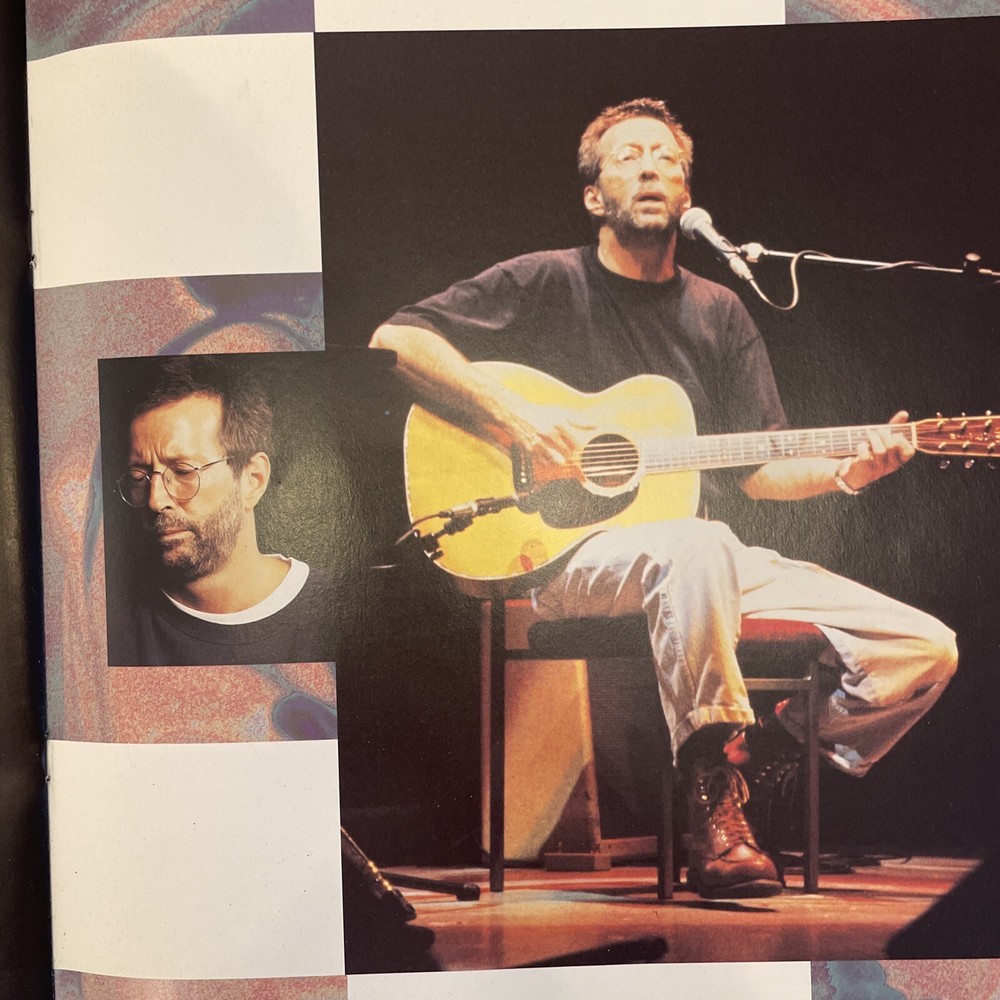 Original 1995 Eric Clapton Tour Program