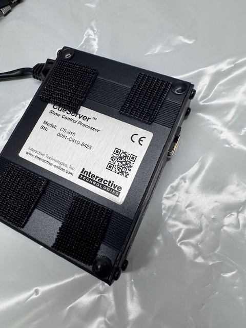 Interactive Technologies CueServer CS-810 Show Control Processor *Pre Owned