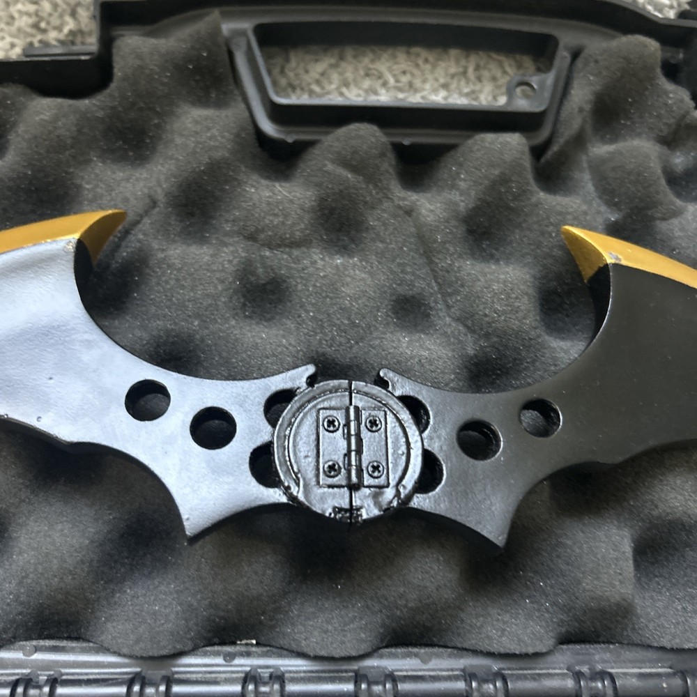 Batman Batarang Cos Play Custom made! Really well made Amazing WOW
