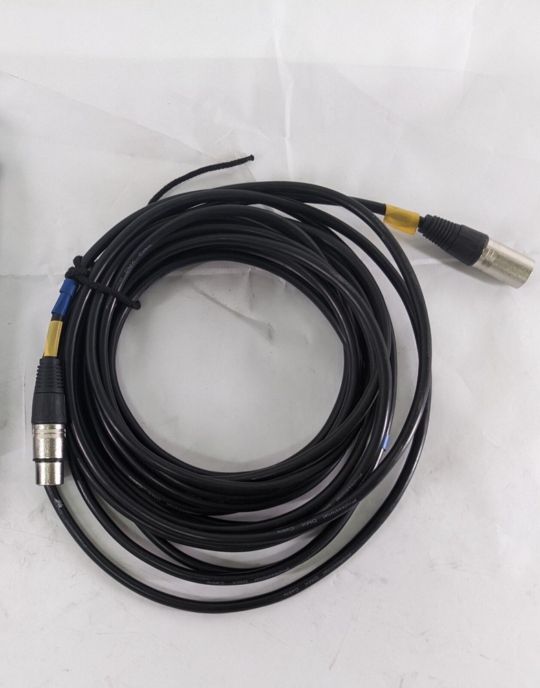 Dmx Stage Light Cable 3 Pin Connection 22 Ft