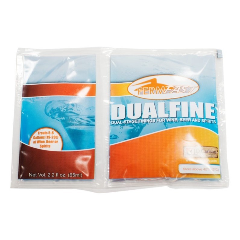 DUALFINE 2-STAGE FINING CHITOSAN+KIESELSOL FORMERLY LIQUOR QUIK SUPER KLEER K.C.