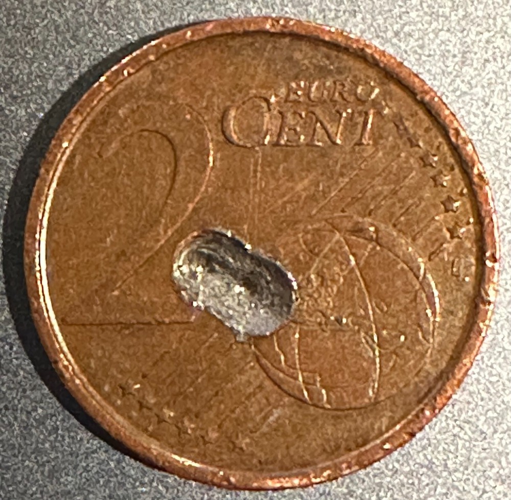 MINT ERROR 2006 Spain Espana 2 Euro Cent, very rare