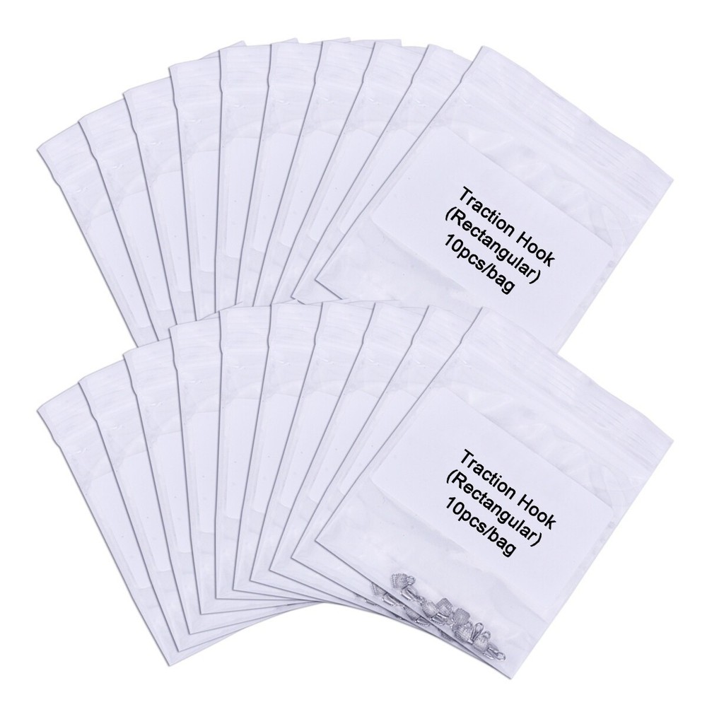 Dental Orthodontic Caplin Hook Traction Hook Rectangular 3mm Diameter Bondable