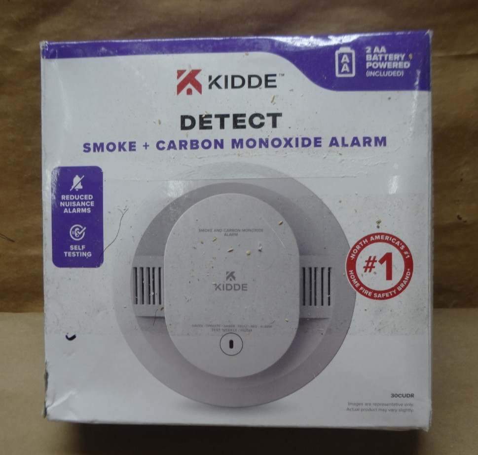 Kidde 30CUDR, Smoke & Carbon Monoxide Detector LED Warning Light Indicator