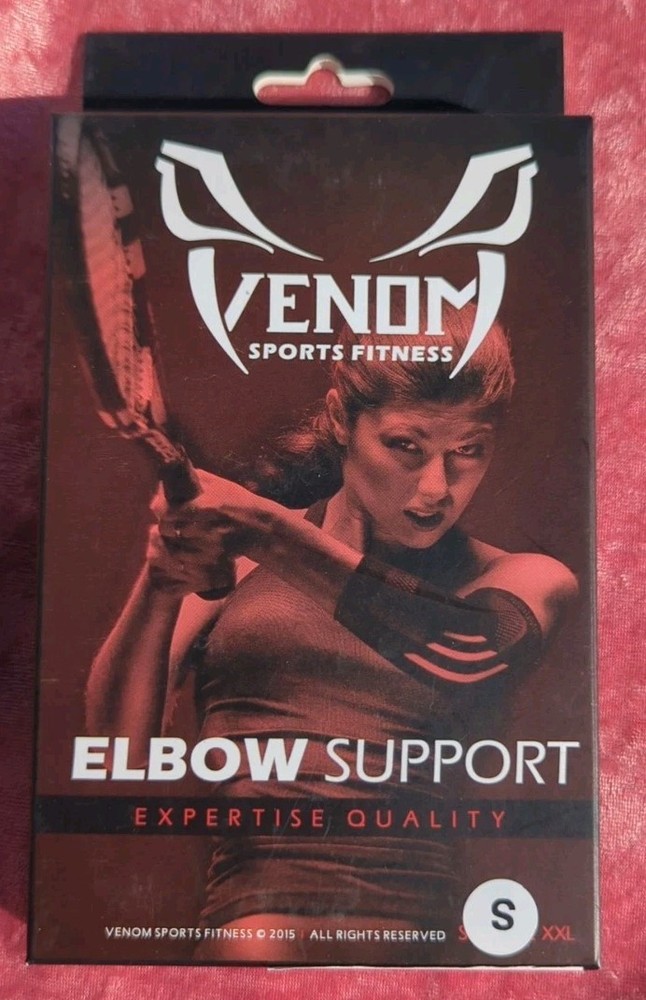Venom Elbow Brace Compression Support Size: SMALL (NEW)