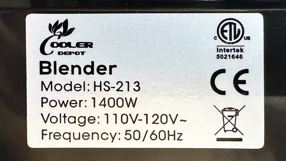 NEW 1400W Commercial Blender Electronic Multi Functional High Performance NSF