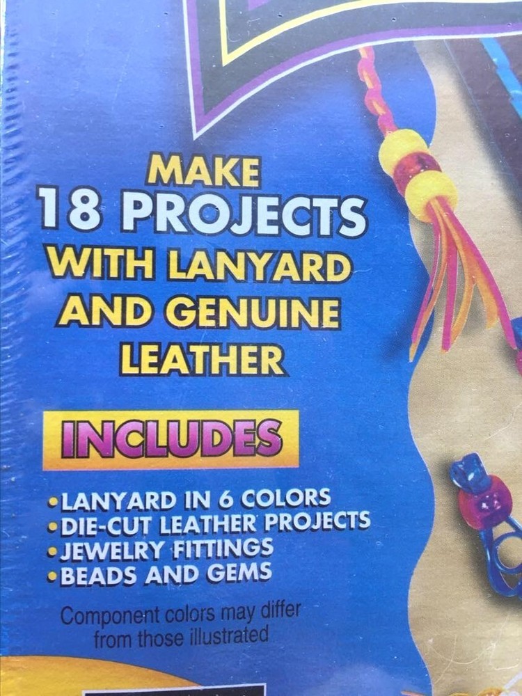 LANYARD AND LACING – Make 18 Projects with Genuine Leather