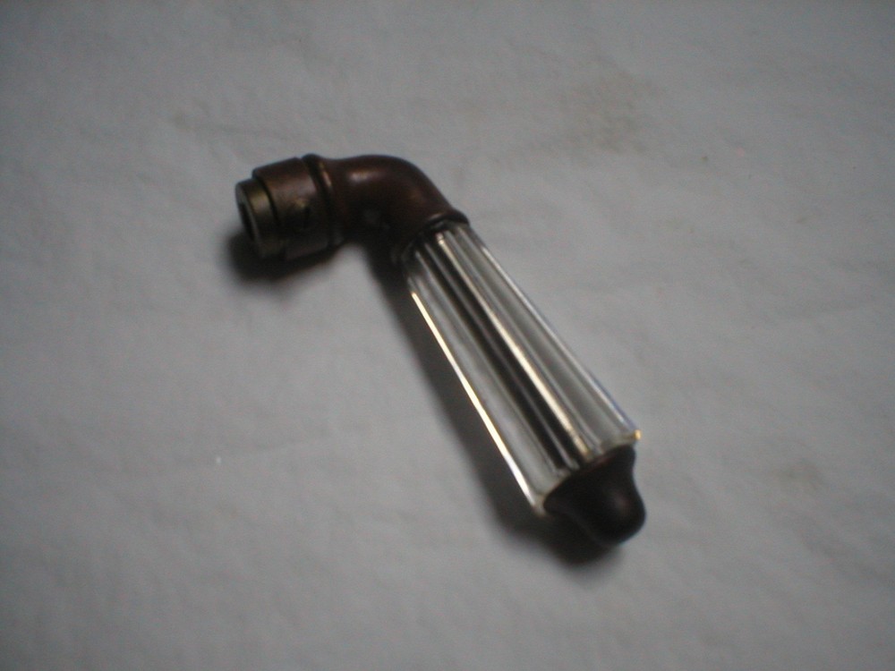 Antique Glass Door Lever Handle