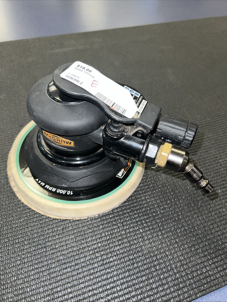 McGraw 6" ORBITAL SANDER