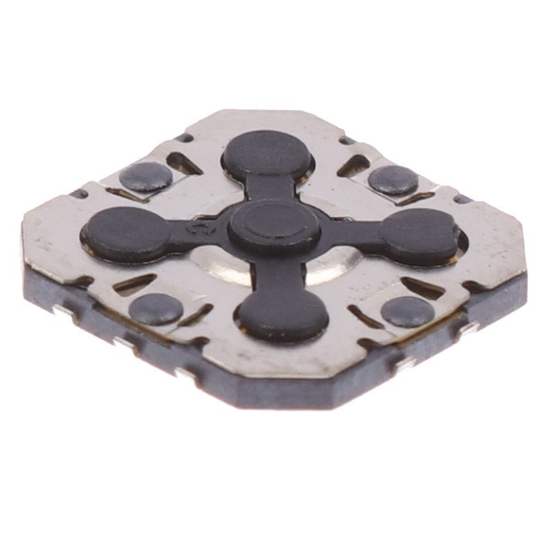 TT5 5-Way Directional Switch 10x10x1.55mm for User Interface Panels Black