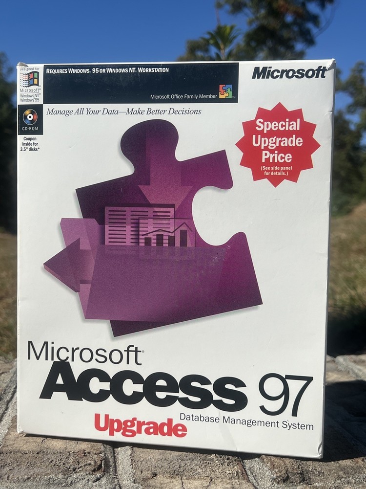 Microsoft Access 97 Upgrade Database Management System