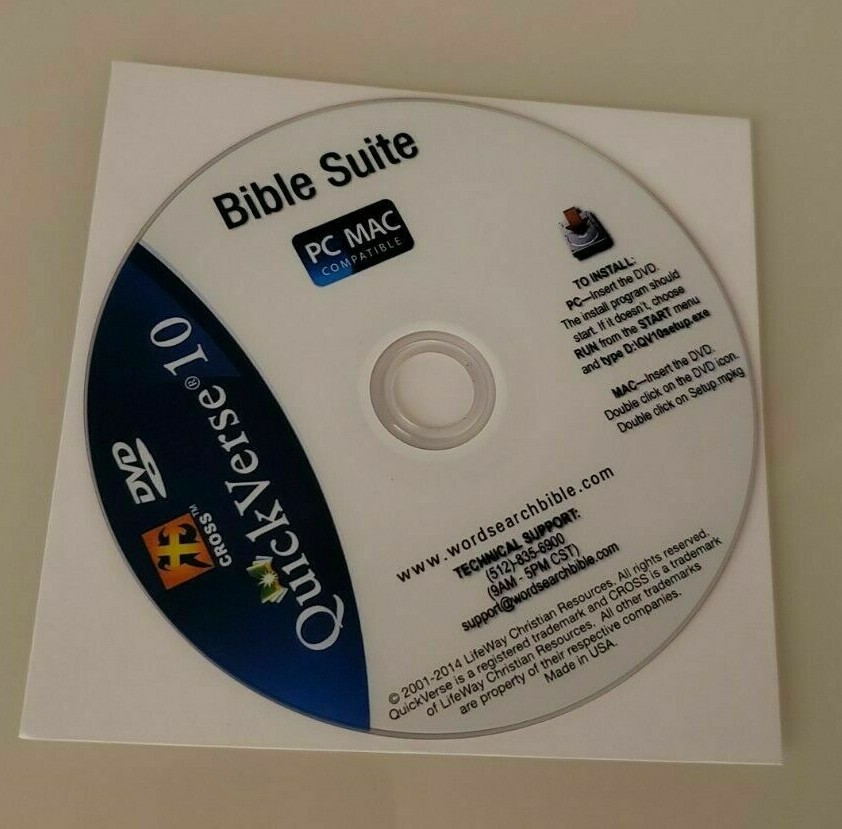 Quickverse 10 Bible Suite Software for PC/MAC