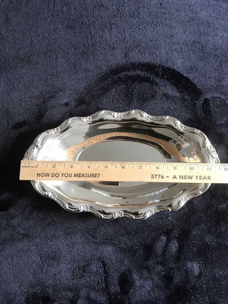 Vintage Sterling Silver Bread Tray by Reed & Barton