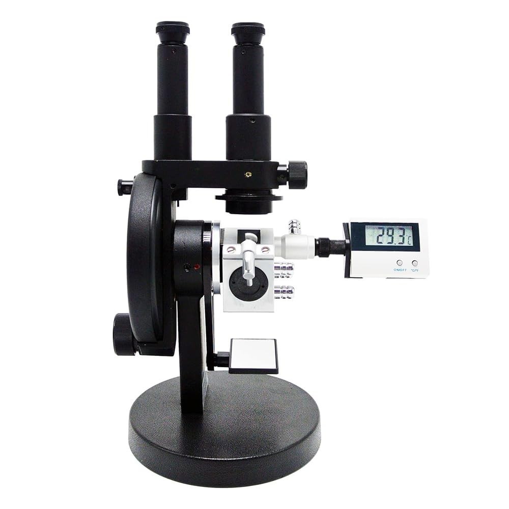 Binocular Refractometer Brix Refractometer with Accuracy ±0.0003nD Brix 0-95%