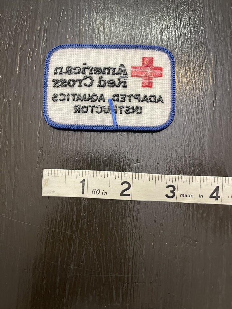 American Red Cross Adapted Aquatics Instructor Patch NEW