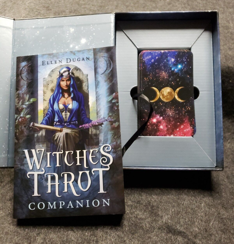 Witches Tarot Kit, incomplete Kit Including Deck & Book (c20b2)