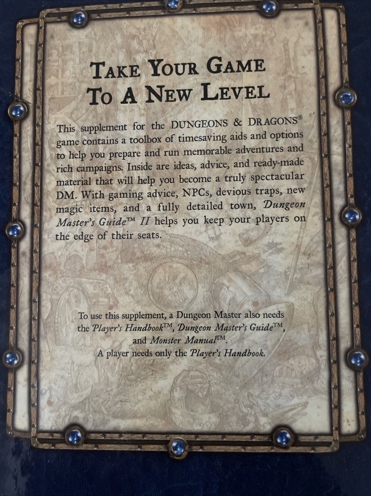 Dungeons & Dragons Dungeon Master's Guide II mint/NM Condition