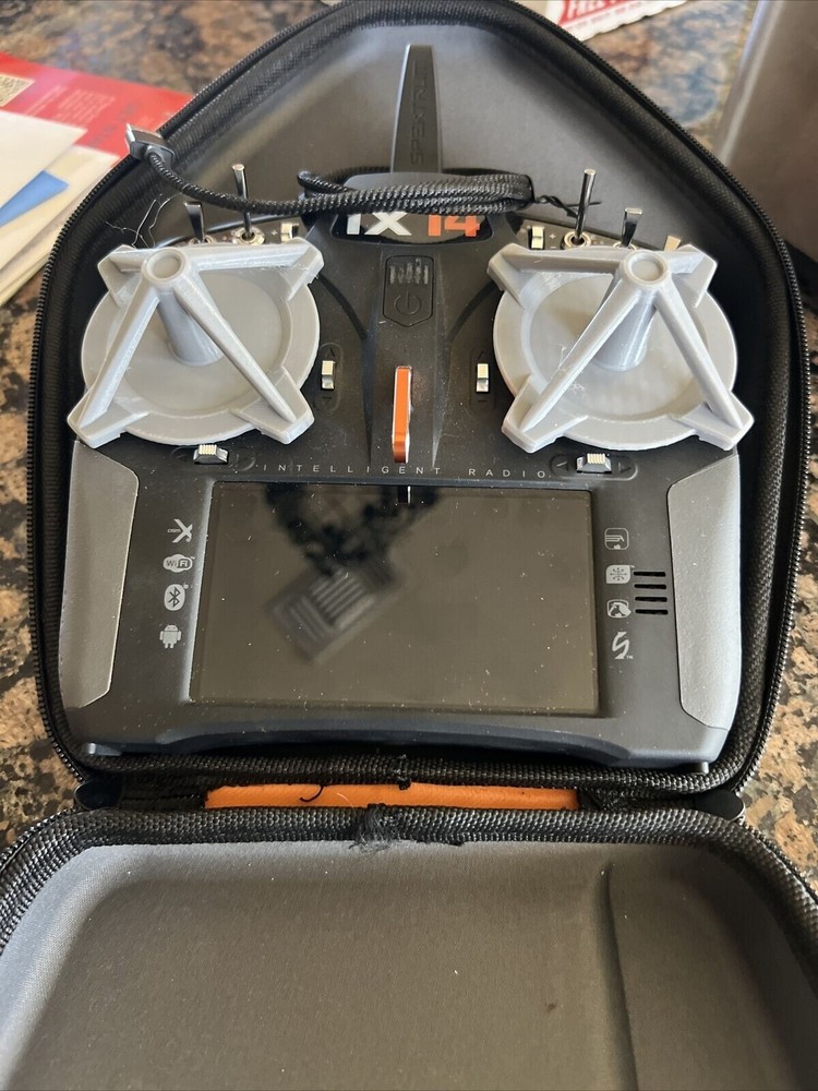 Spektrum IX12 Transmitter 3D Printed Gimbal Protectors