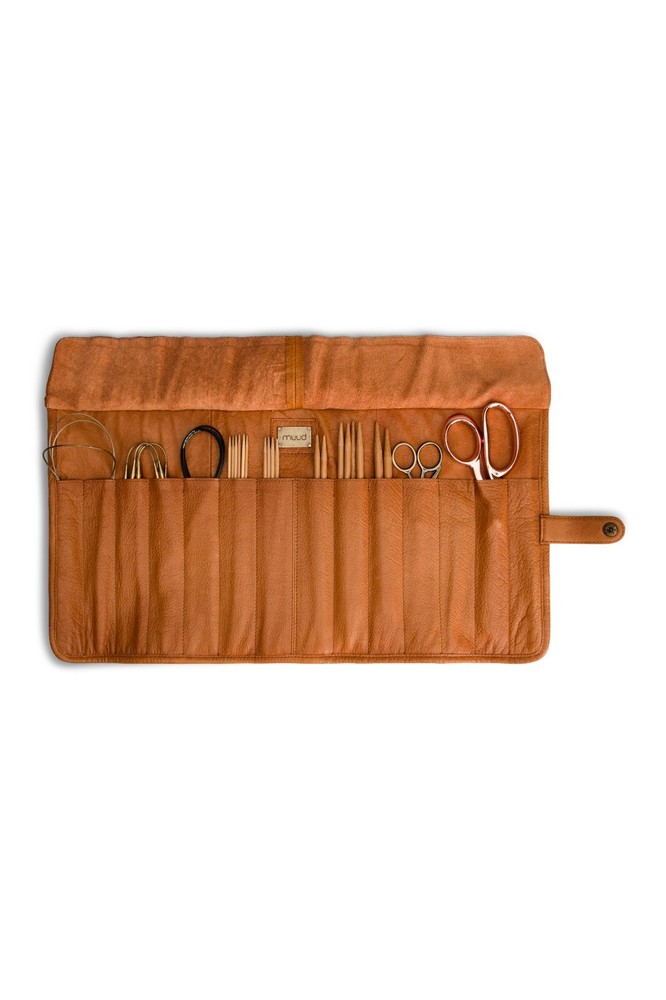 MUUD BEA KNITTING needle case, crochet hook case