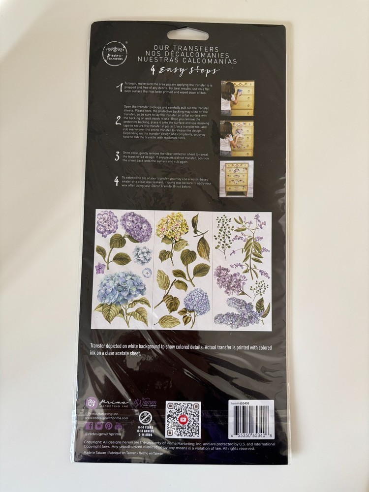 Re-Design Prima Transfer Mystic Hydrangea