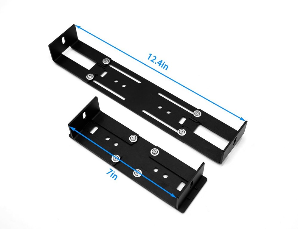 Adjustable Mailbox Mounting Bracket,Carbon Steel,Adjustable Design(Only Appli...