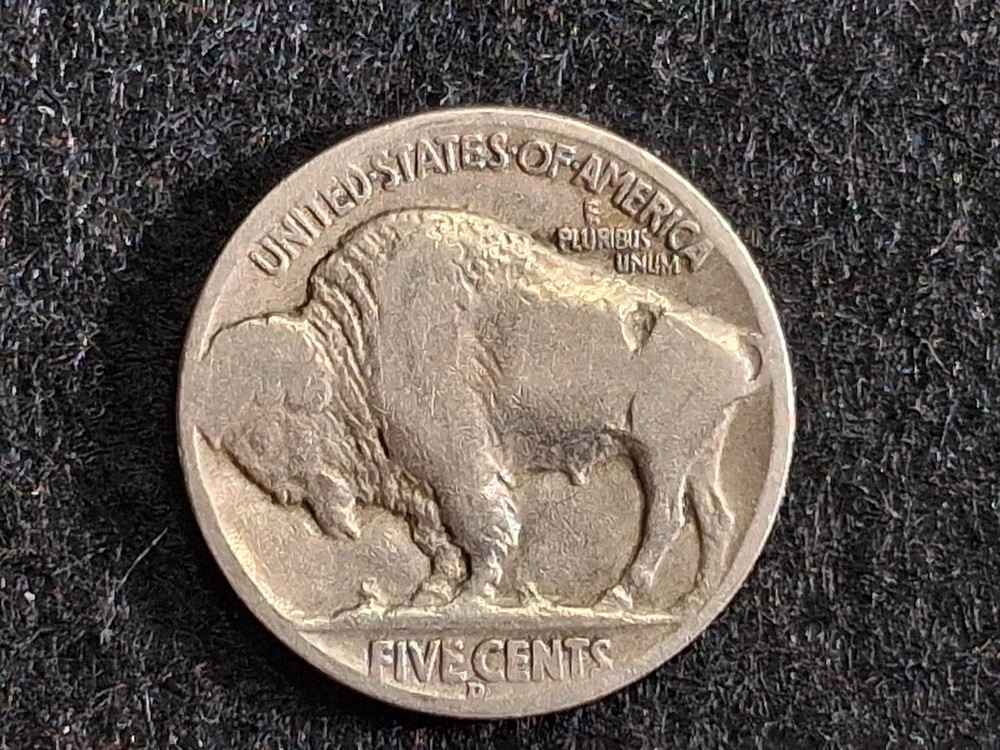 1936 D Buffalo Nickel