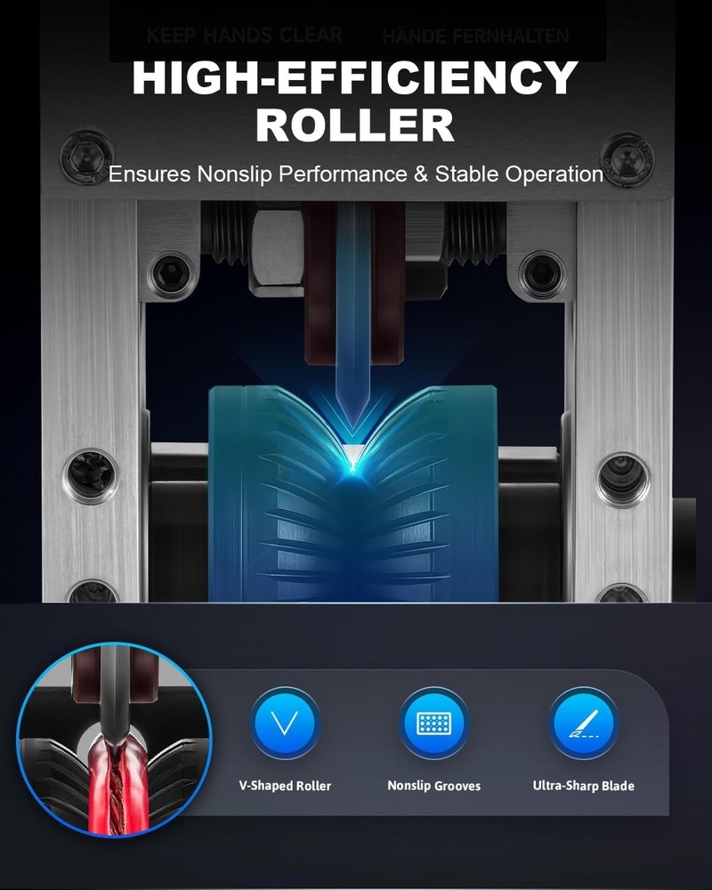 Versatile Manual & Drill-Powered Wire Stripper Machine for Effortless Stripping