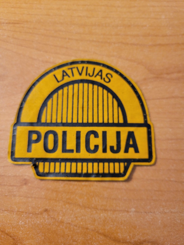 Latvia Latvijas Polocoja Patch